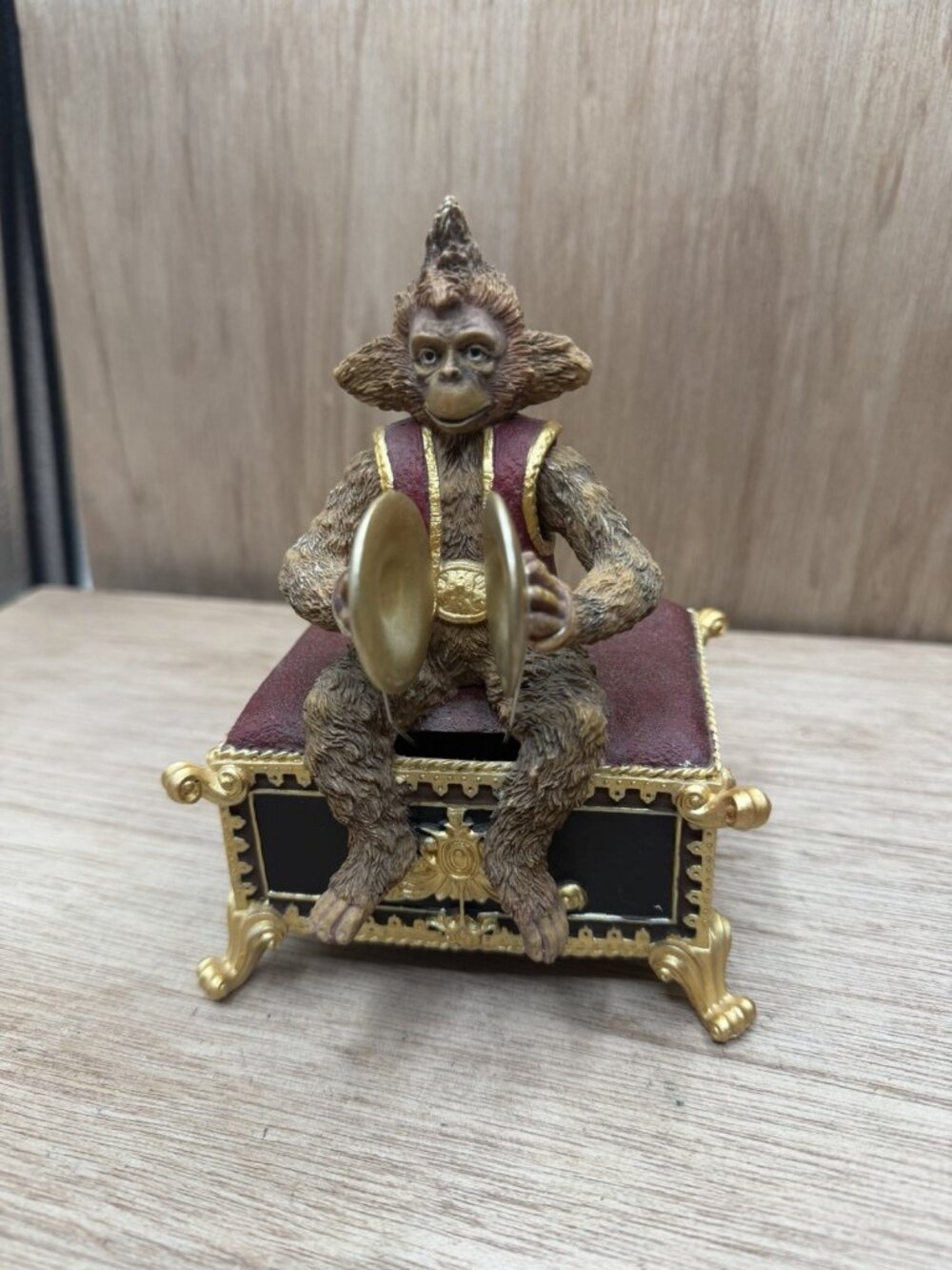 Phantom of The Opera Monkey w/Symbols, San Francisco Music Box Co, 1986